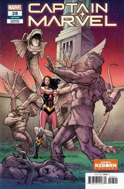 Captain Marvel, Vol. 11 #28 Carlos Pacheco Heroes Reborn Variant