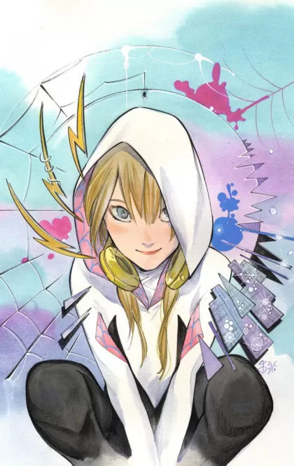 Spider-Gwen: Ghost-Spider, Vol. 2 #1 Peach Momoko Exclusive Virgin Variant
