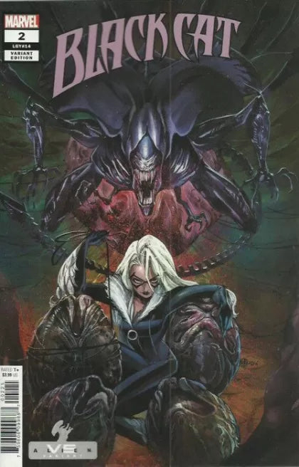 Black Cat, Vol. 2 #2 Peach Momoko Marvel vs. Alien Variant