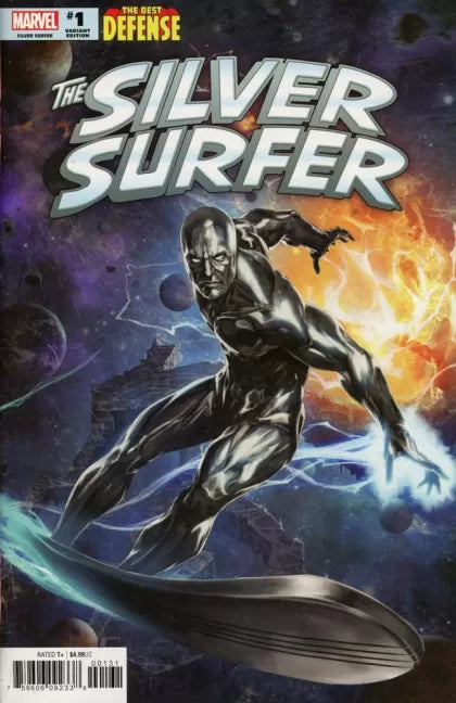 Silver Surfer: The Best Defense #1 1:25 Ratio Skan Variant