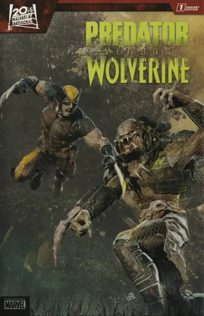 Predator vs. Wolverine #1K Björn Barends Exclusive Variant