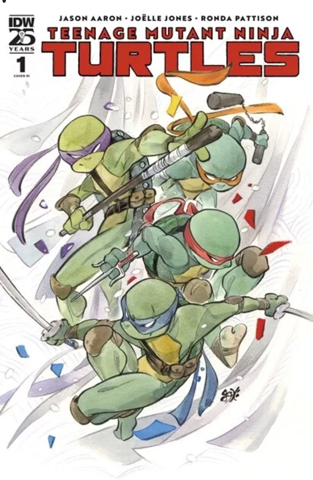 Teenage Mutant Ninja Turtles (2024) #1 1:100 Momoko COVER (PRESALE 7/24/24)