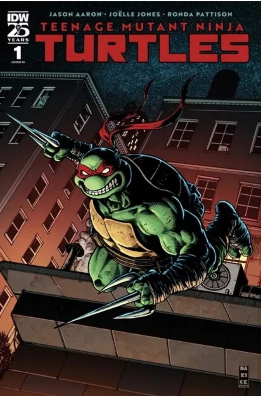 Teenage Mutant Ninja Turtles #1 1:50 RATIO BY Robertson *PRESALE*