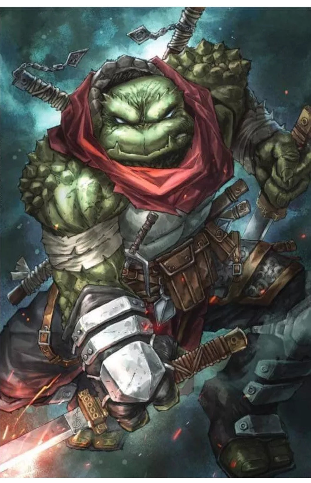 Teenage Mutant Ninja Turtles: The Last Ronin II--Re-Evolution #2 BY ALAN QUAH ltd 500