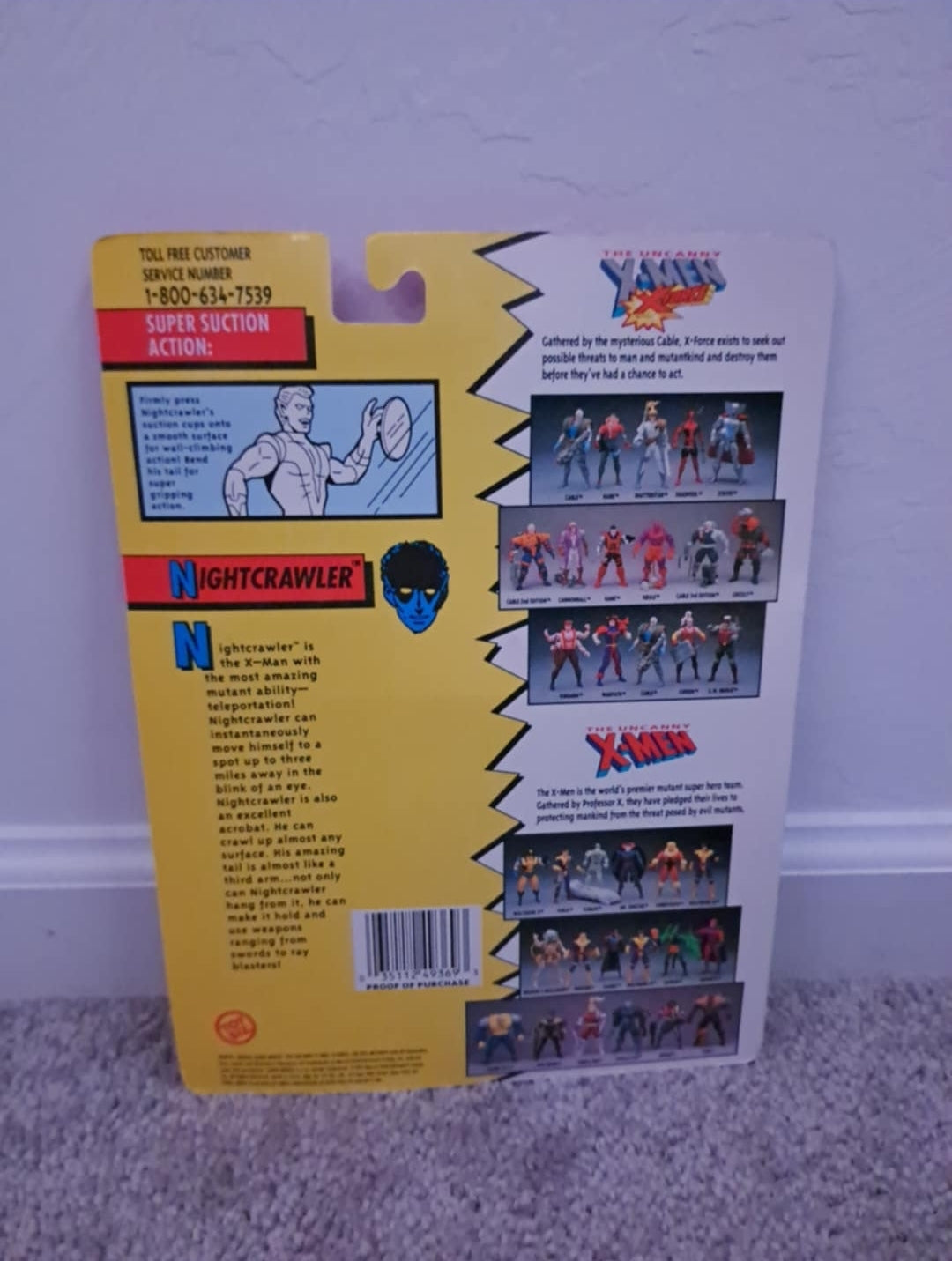Marvel X-Men Nightcrawler Action Figure