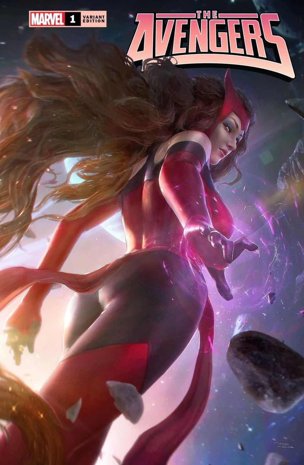 Avengers 1 SDCC Tiago Da Silva Variant