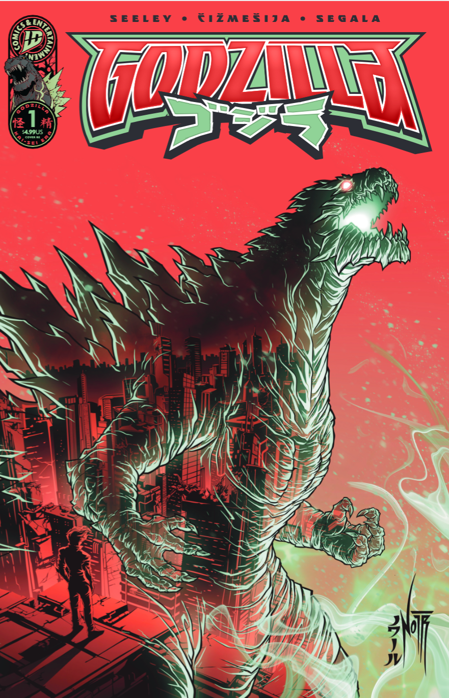 godzilla king of the monsters comic book Godzilla #1 Kai Sei Noir SDCC Variant