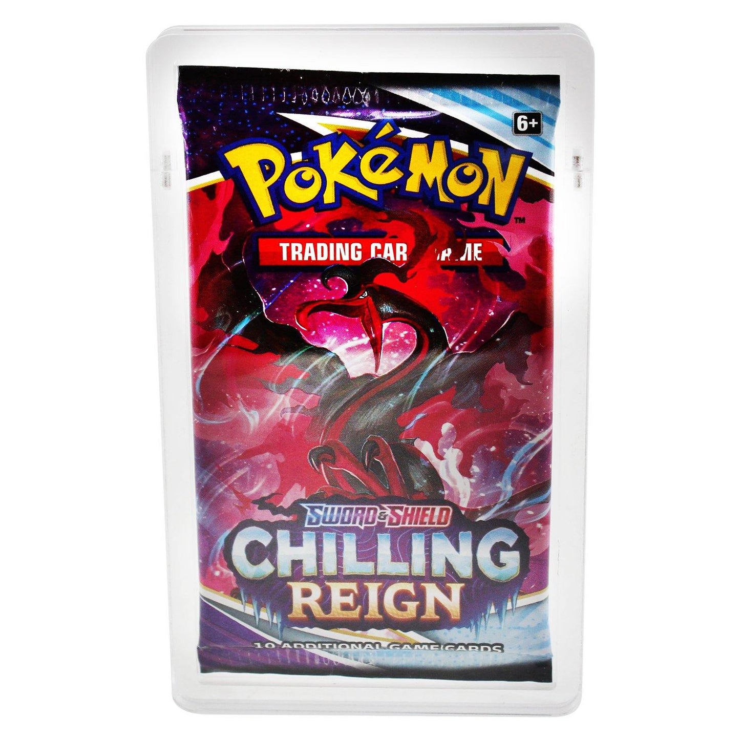 Premium Acrylic Holder & Stand for Pokemon Booster Packs with Magnetic Top