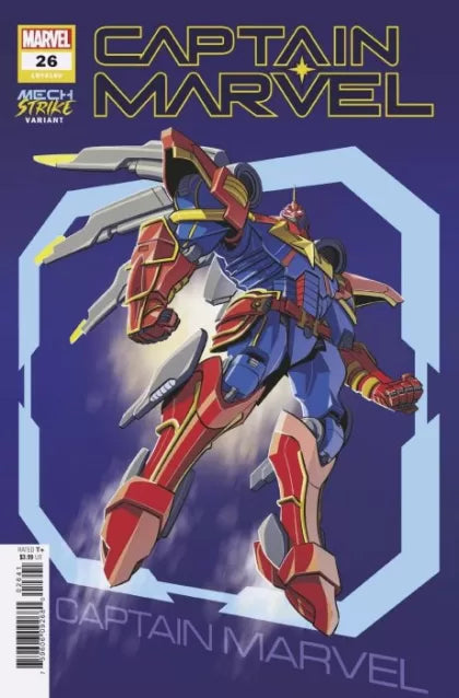 Captain Marvel, Vol. 11 #26 Leo Castellani Avengers Mech Strike Variant