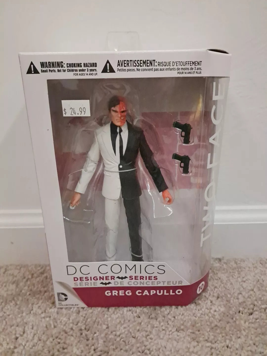 DC Collectibles Toys Designer Series Two-Face Greg Capullo 7” Action Figure