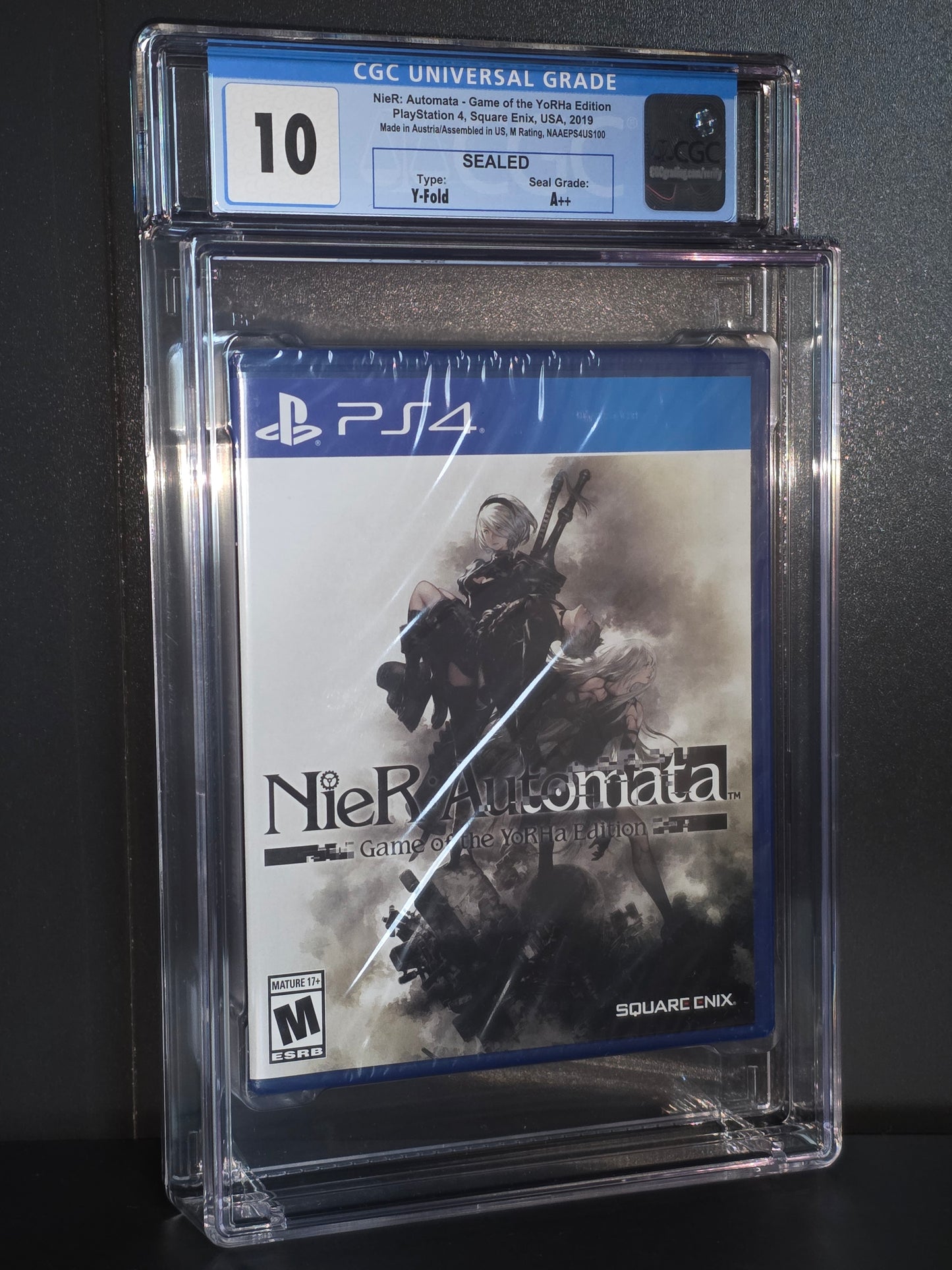 Nier: Automata Game Of The Year Edition Sony PlayStation 4 Sealed CGC mint 10 A++ Y-Fold