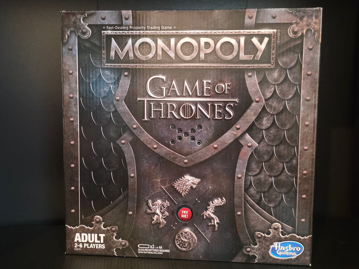 Hasbro Gaming Monopoly: Game of Thrones Electronic Board Game 2-6 Players