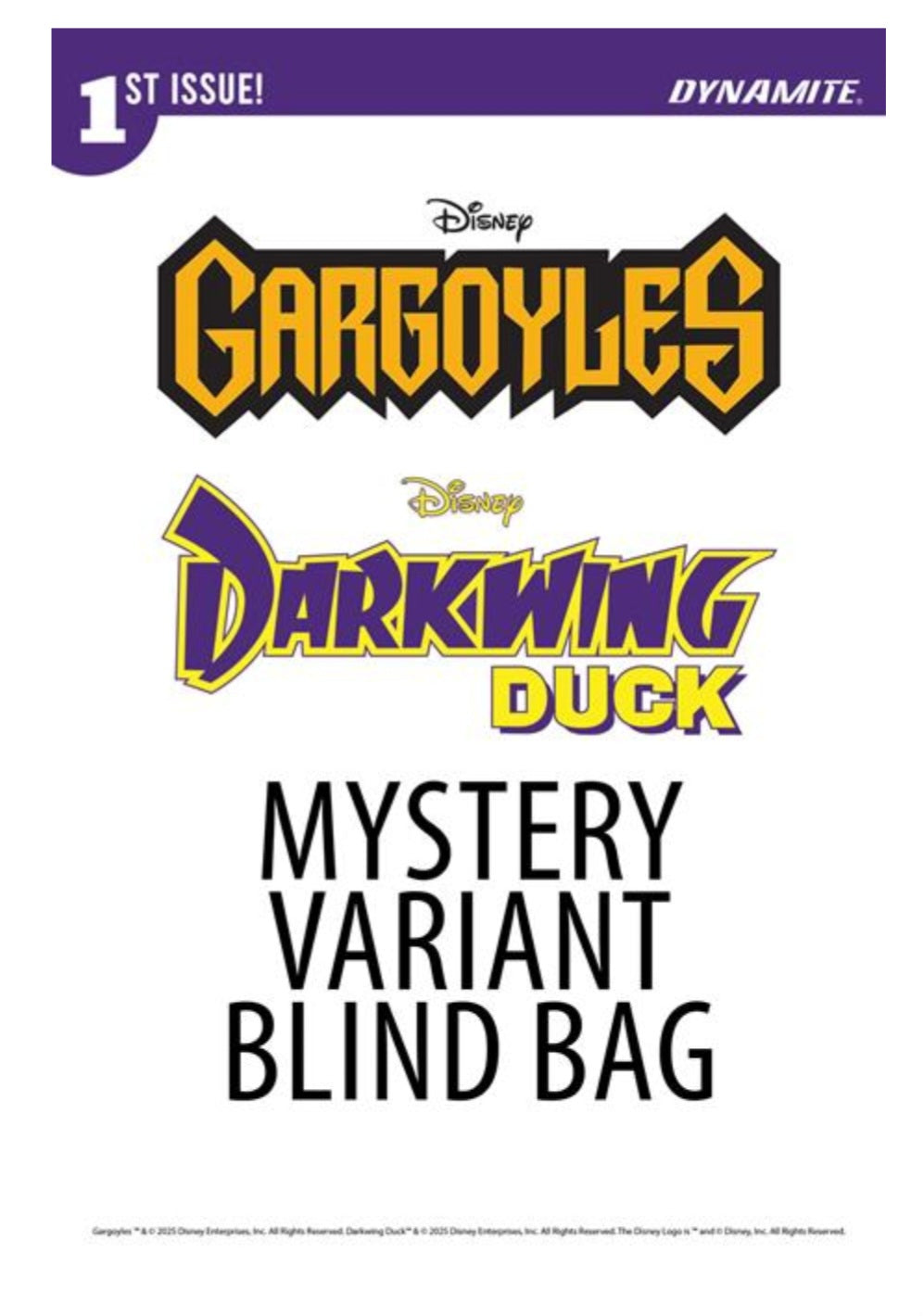 GARGOYLES DARKWING DUCK #1 BLIND BAG VAR