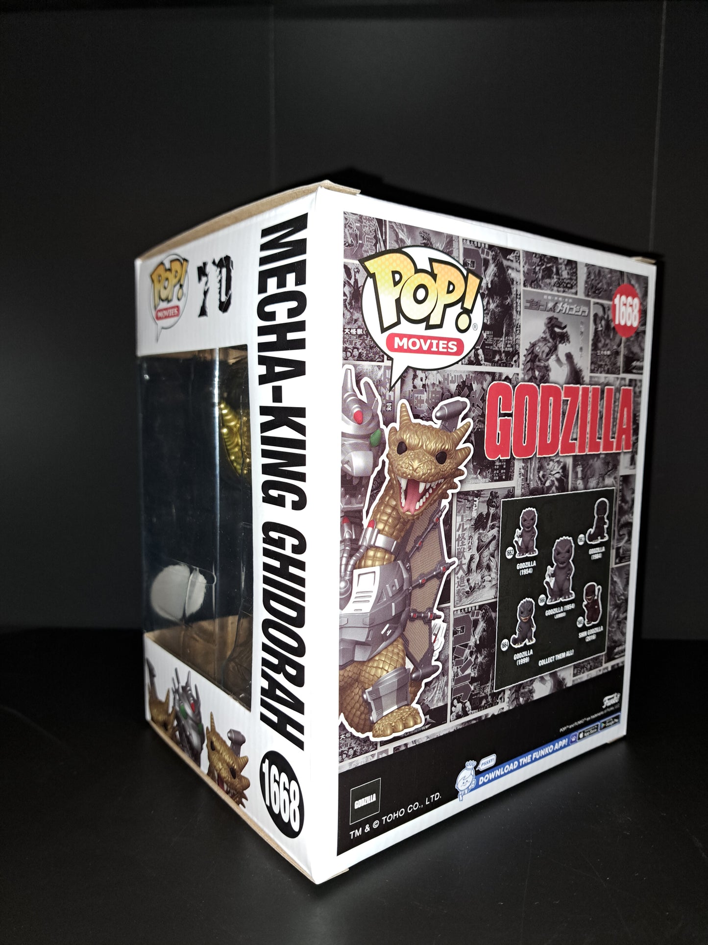 Mecha-King Ghidorah Gamestop Exclusive Godzilla Funko POP! #1668