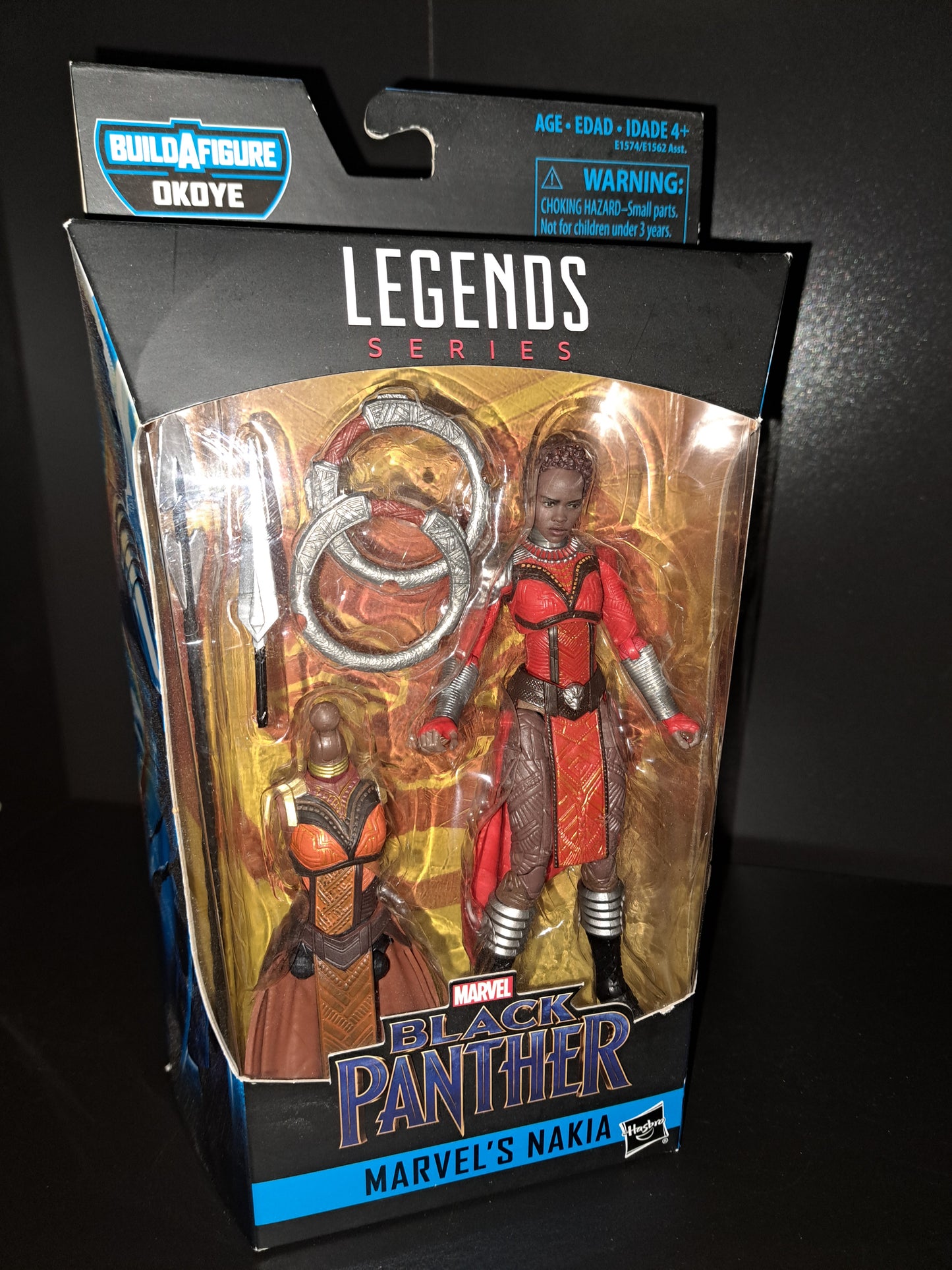 Hasbro Marvel Legends Nikia BAF Okoye Wave 6" Action Figure New 2017