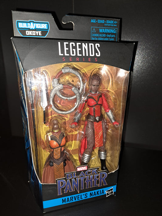 Hasbro Marvel Legends Nikia BAF Okoye Wave 6" Action Figure New 2017