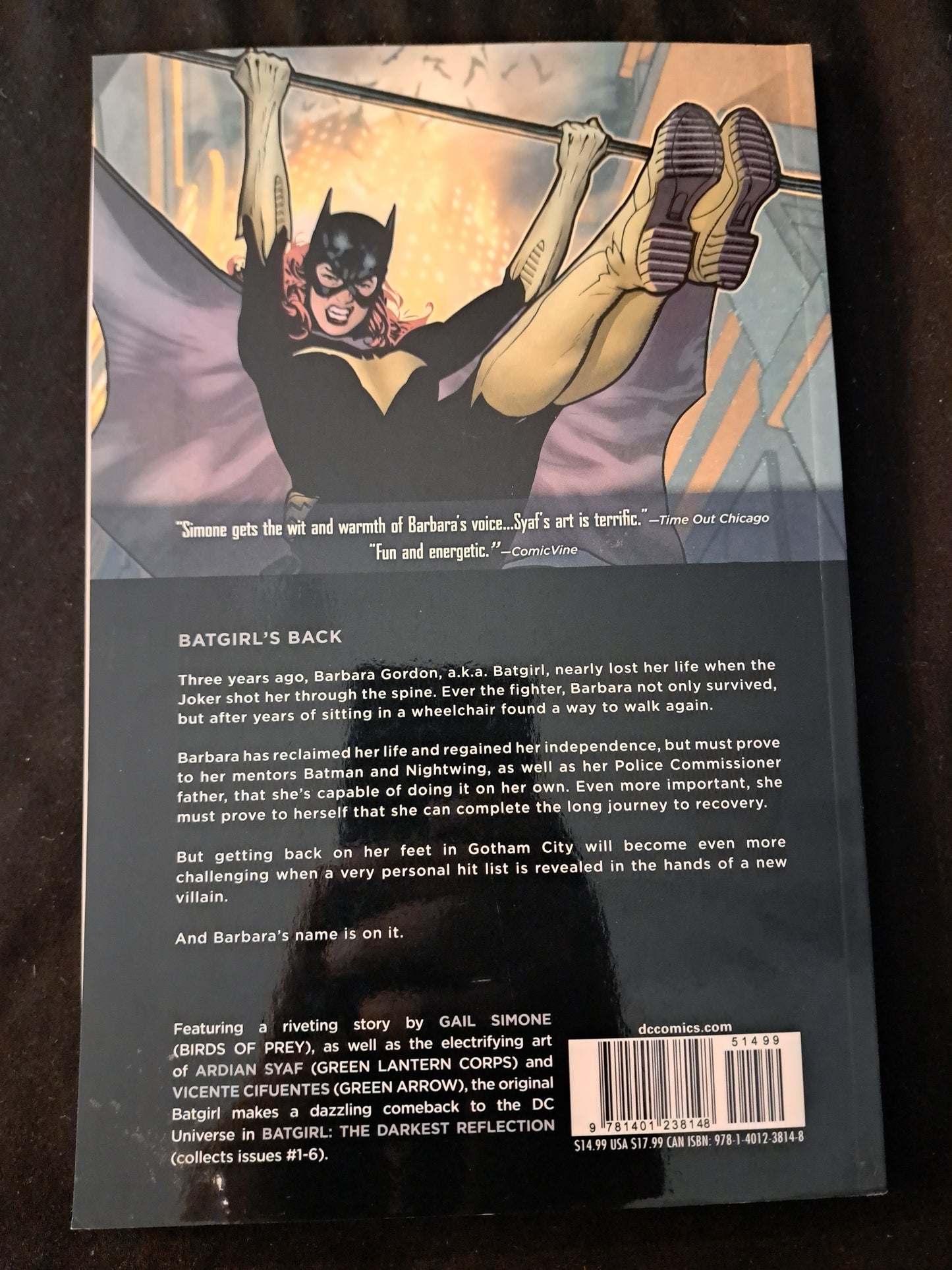 BATGIRL NOs 1-6 TPB ADAM HUGHES ART 1ST APPs THE MIRROR & GRETAL DC 2013