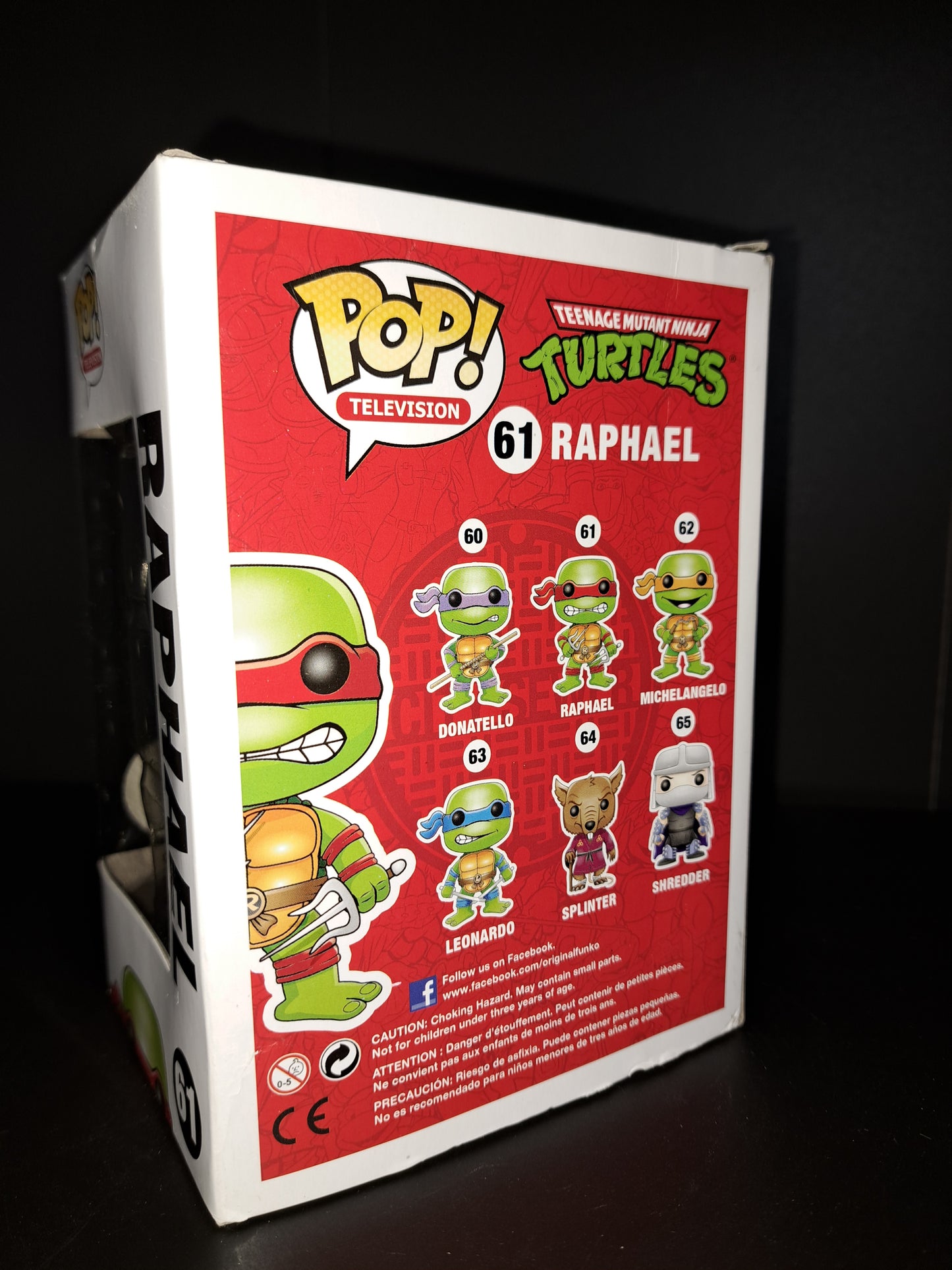 Raphael Metallic Funko Pop 2013 SDCC #61