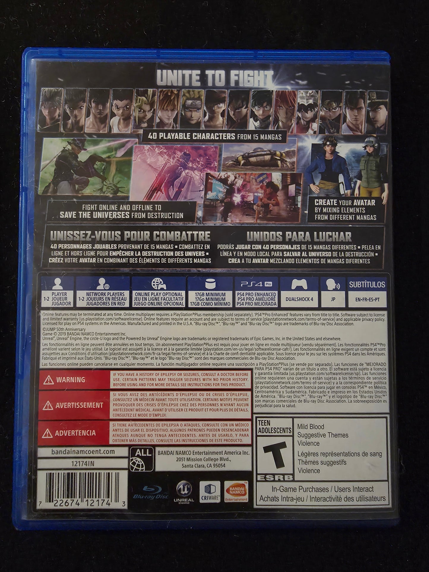 Jump Force (Sony PlayStation 4 PS4, 2019)