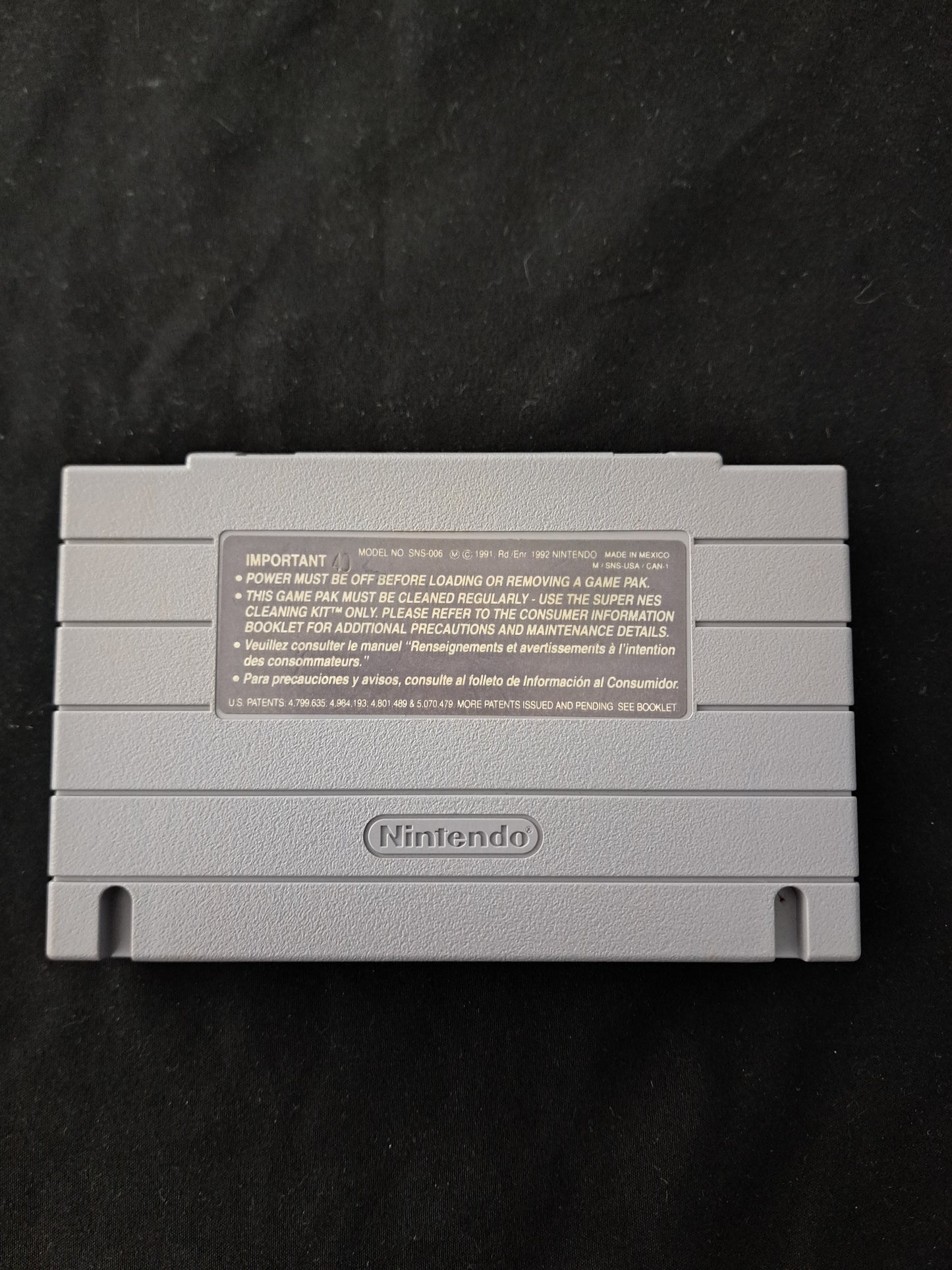 Judge Dredd SNES Super Nintendo