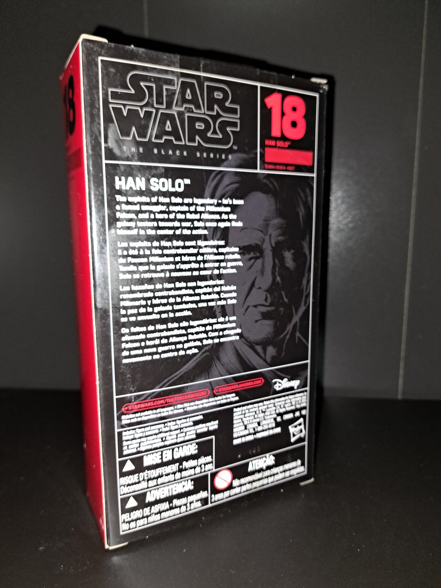 Star Wars Black Series Force Awakens Han Solo #18