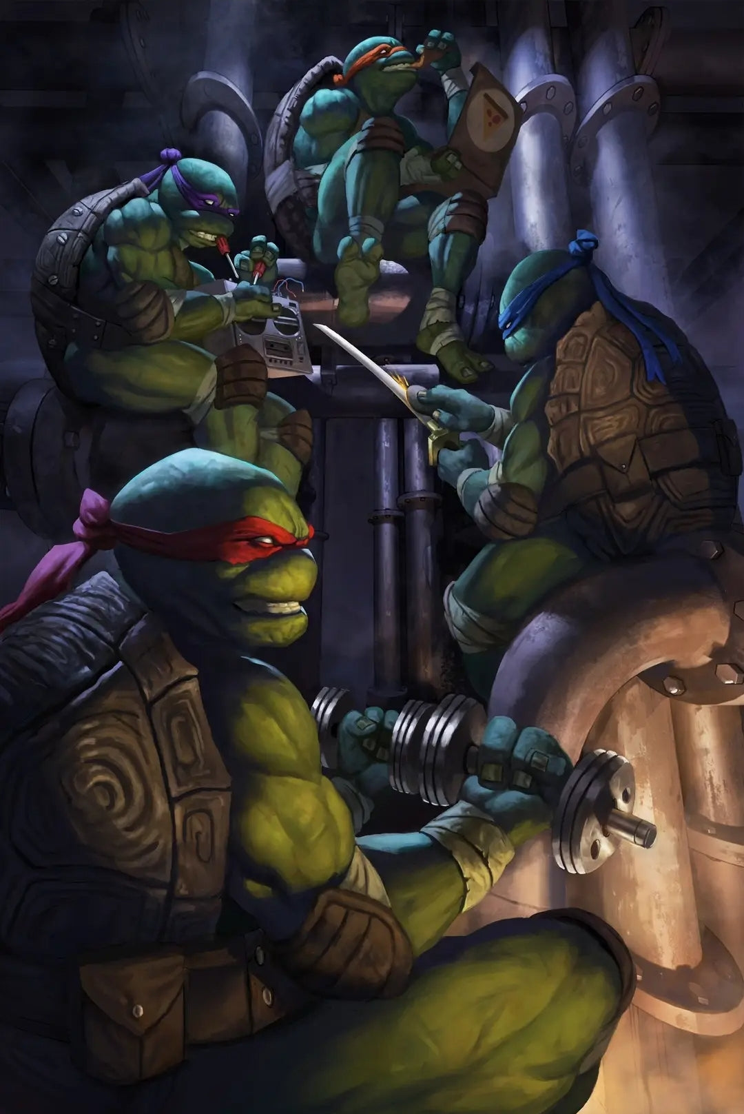 Teenage Mutant Ninja Turtle #1 Aaron Bartling Exclusive