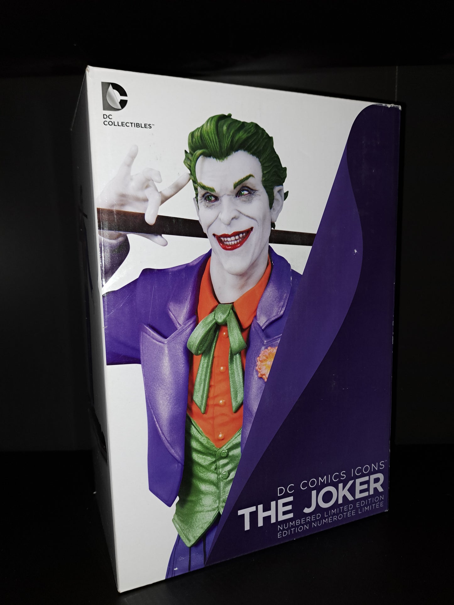 DC Comics Icon Joker Limited Edtion Statue 4244 Of 5200 Excellent Condition!