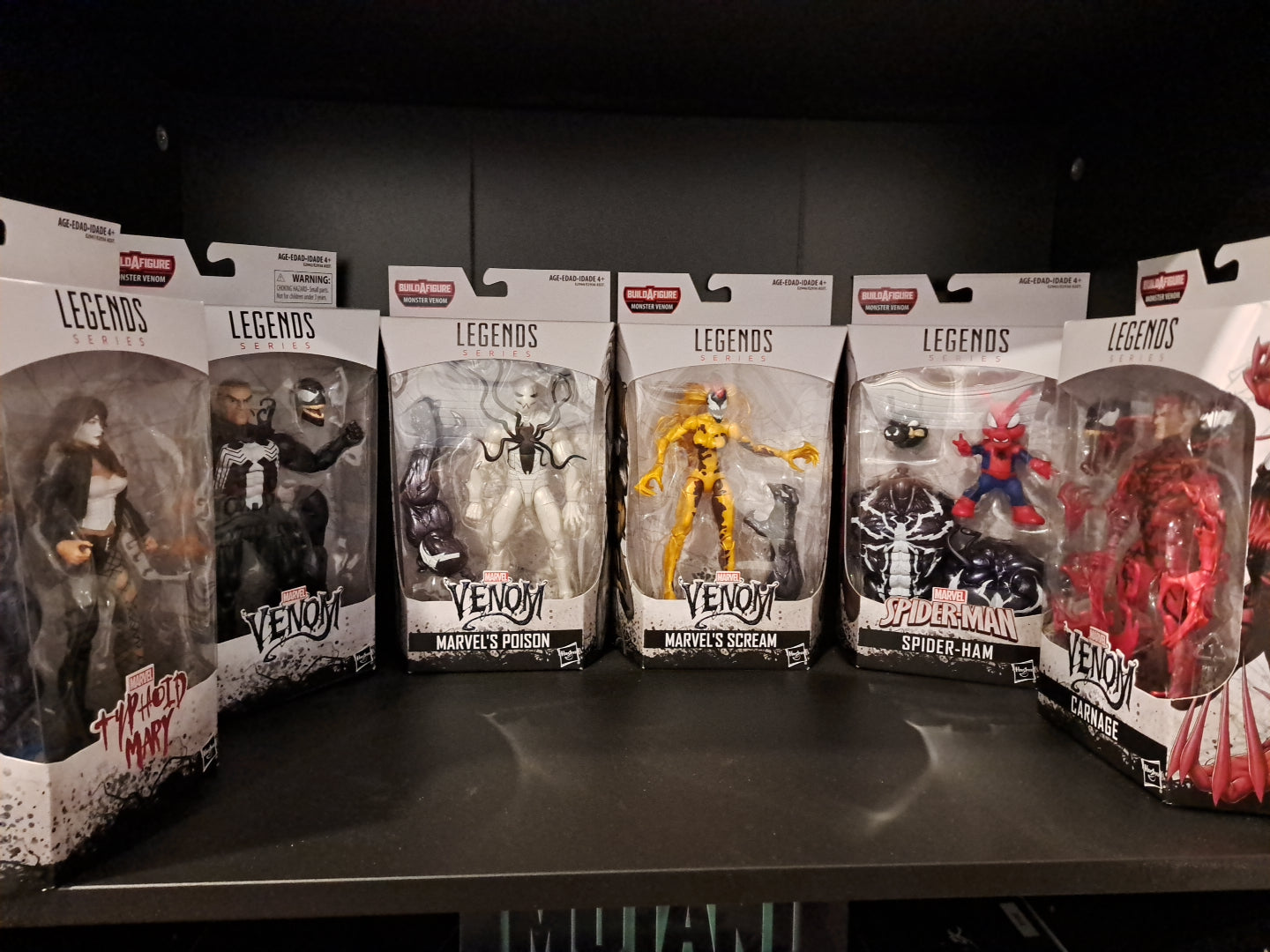 Marvel Legends Monster Venom Wave- Carnage And Venom Figure LOT !! New