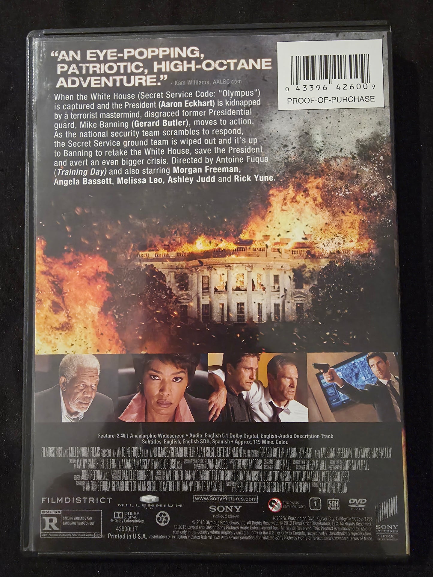 Olympus Has Fallen (DVD, 2013)