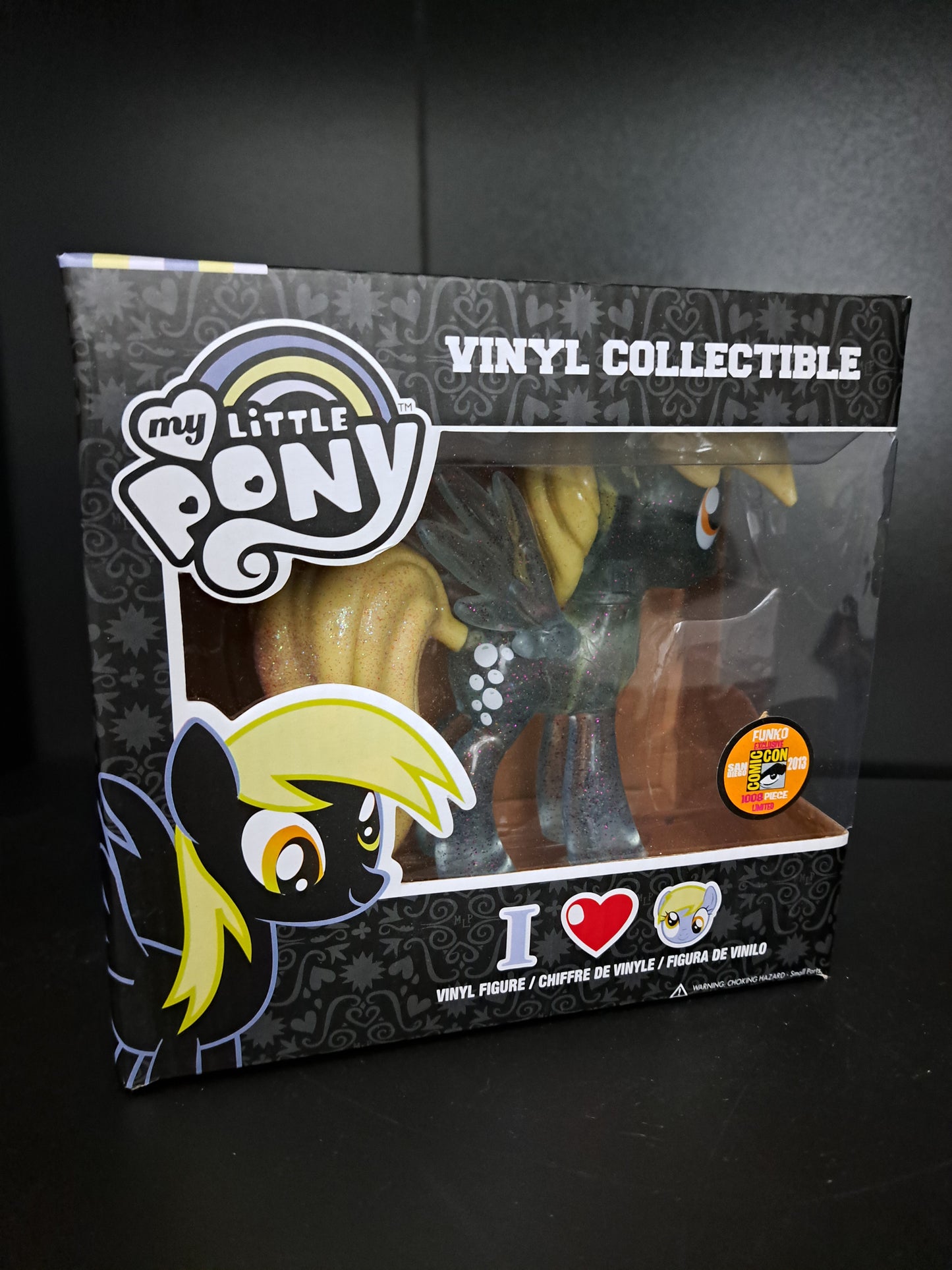 My Little Pony - Derpy Hooves SDCC 2013 Exclusive Funko Clear Glitter Only 1008