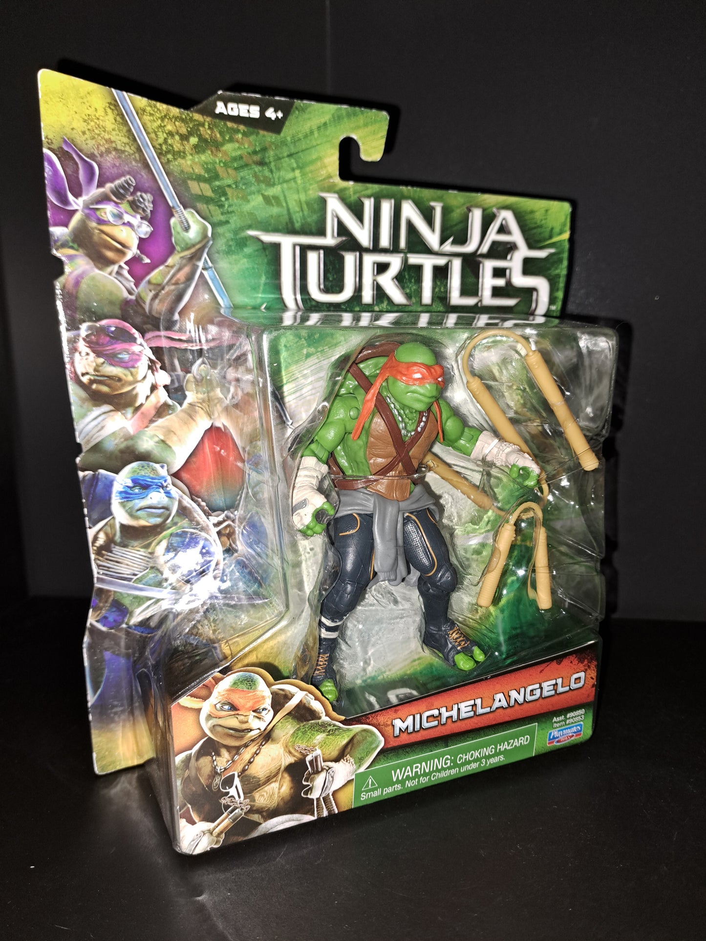 Teenage Mutant Ninja Turtles Movie Action Figures TMNT Playmates Toys Brand set of 4