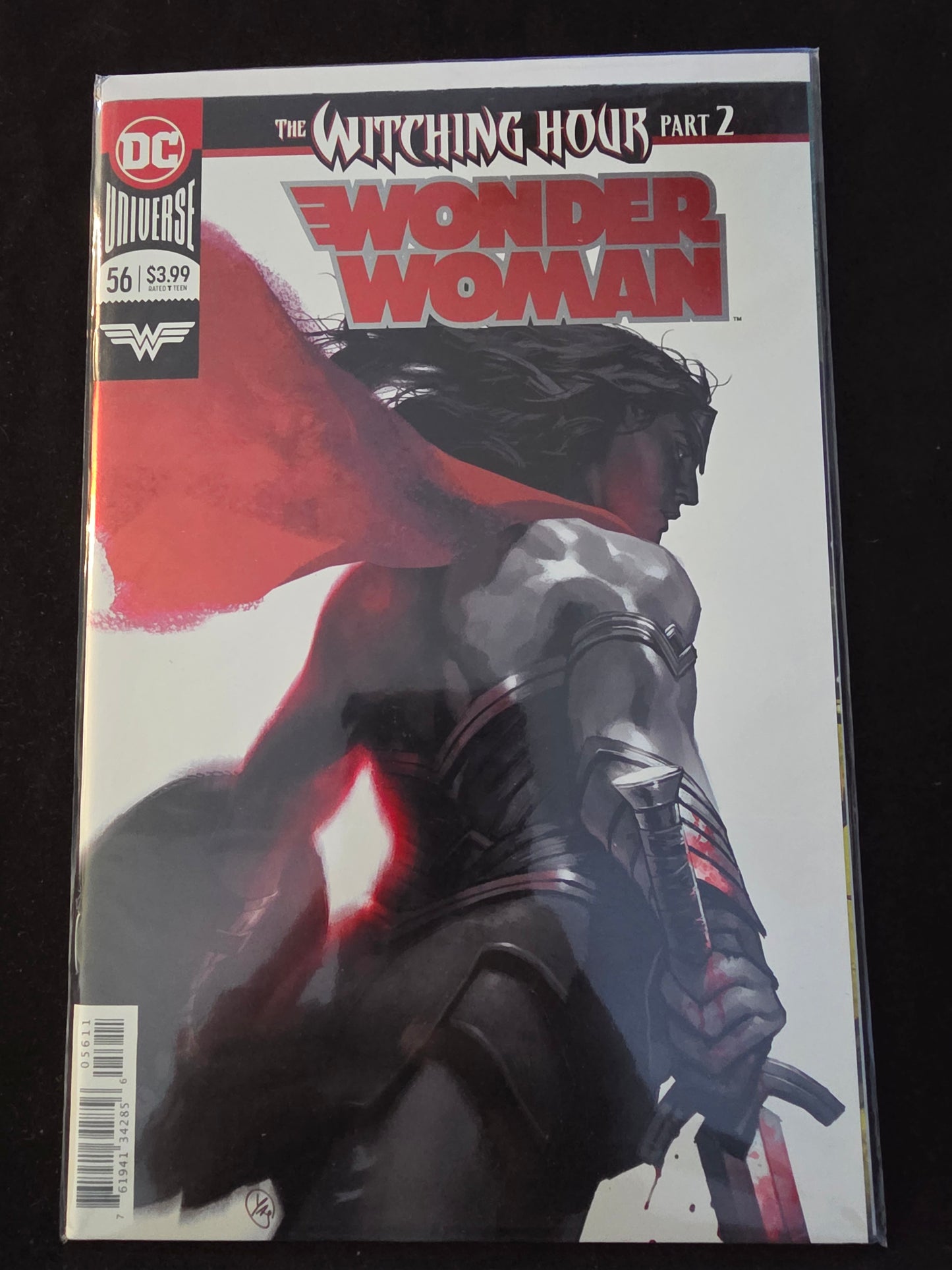 WONDER WOMAN #56 Comic Book YASMINE PUTRI FOIL VARIANT COVER 2018