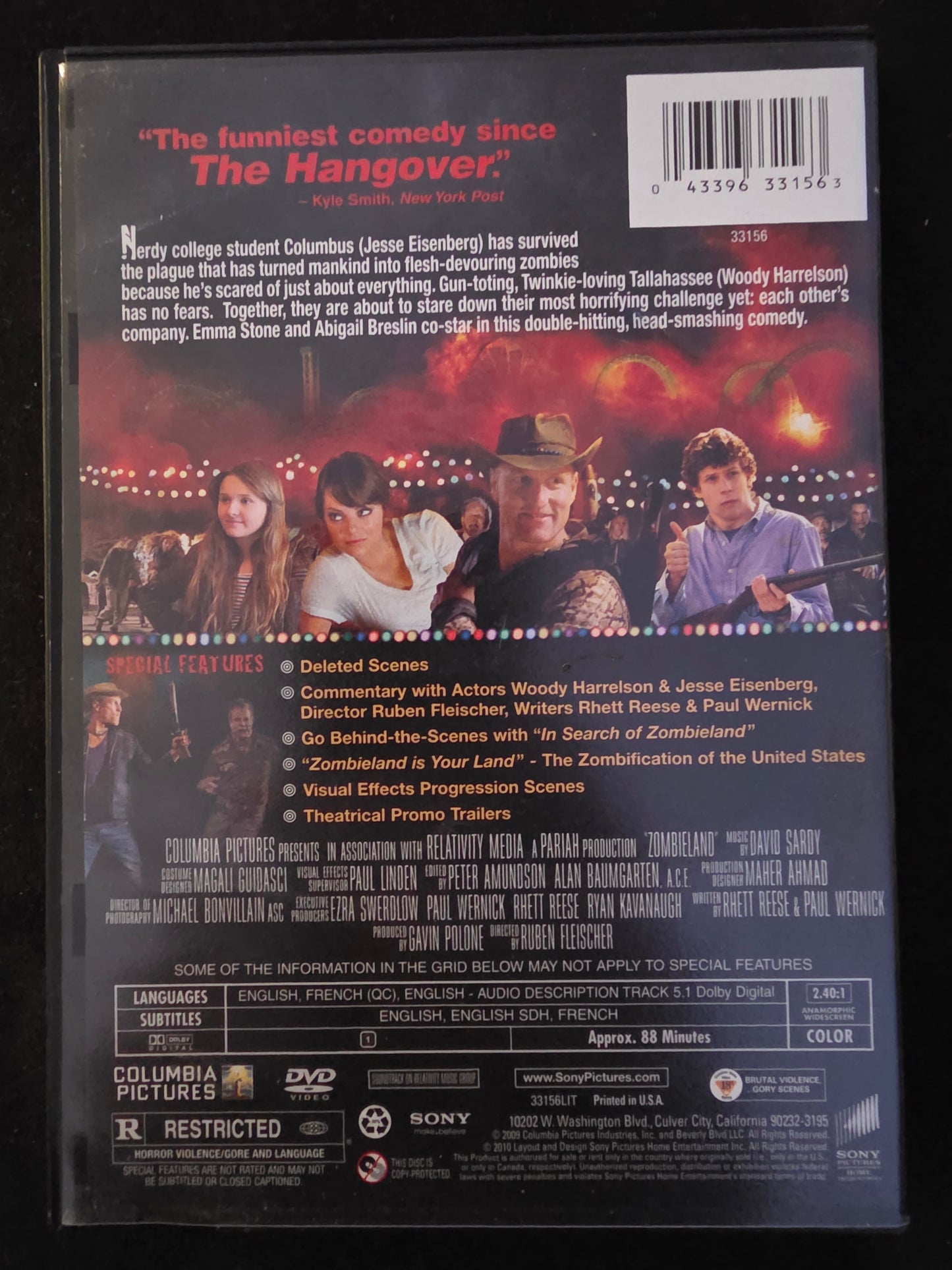Zombieland (DVD, 2009)