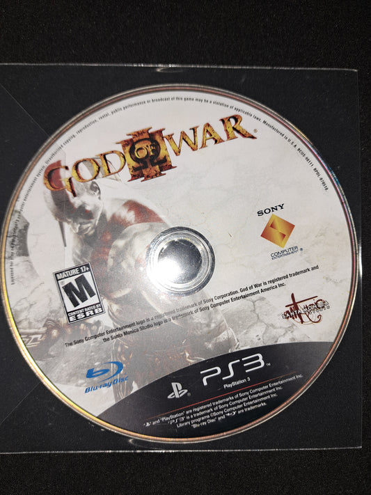 God of War III (Sony PlayStation 3 PS3, 2010) Disc Only Tested