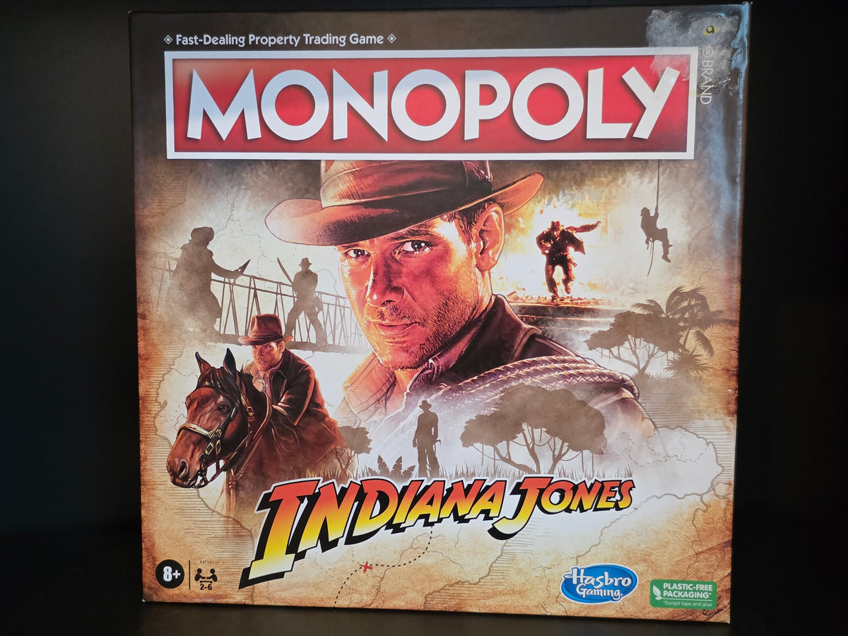 2023 Hasbro Gaming Monopoly Indiana Jones Board Game - Brand New BOARD GAME