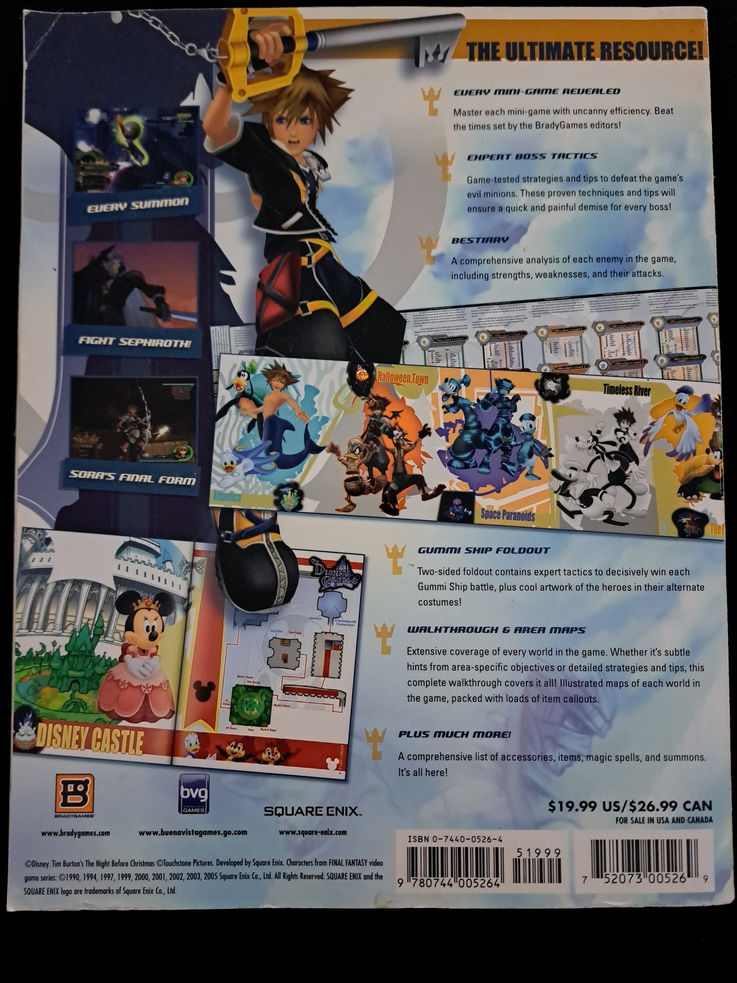 Kingdom Hearts II Official Strategy Guide Paperback