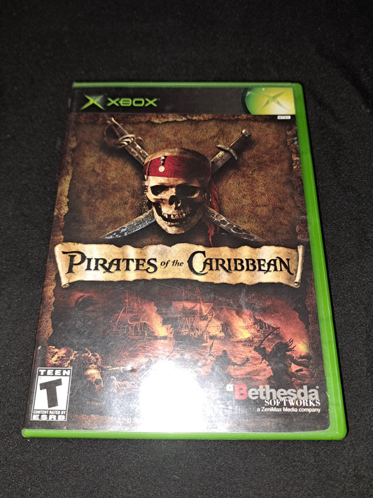 Pirates of the Caribbean Microsoft Xbox CIB Complete in Box