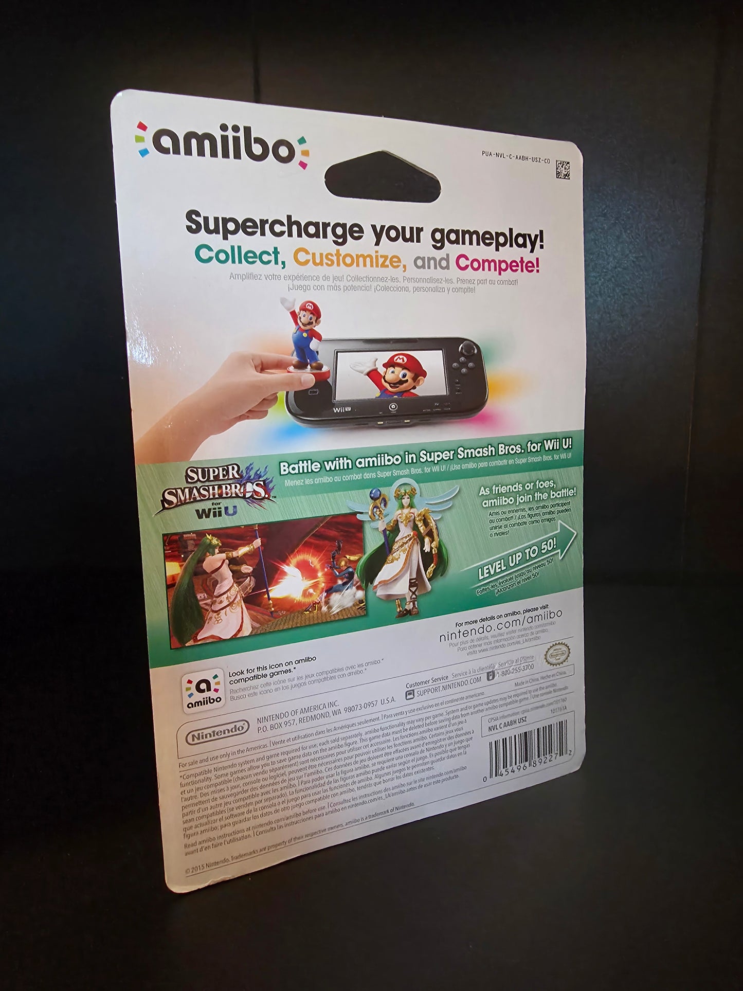 Palutena Super Smash Bros Amiibo Nintendo Figure New Sealed