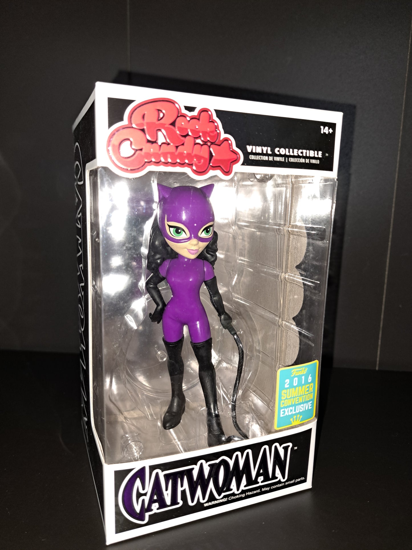 2016 Funko Rock Candy Vinyl Collectible Catwoman Summer Convention Exclusive