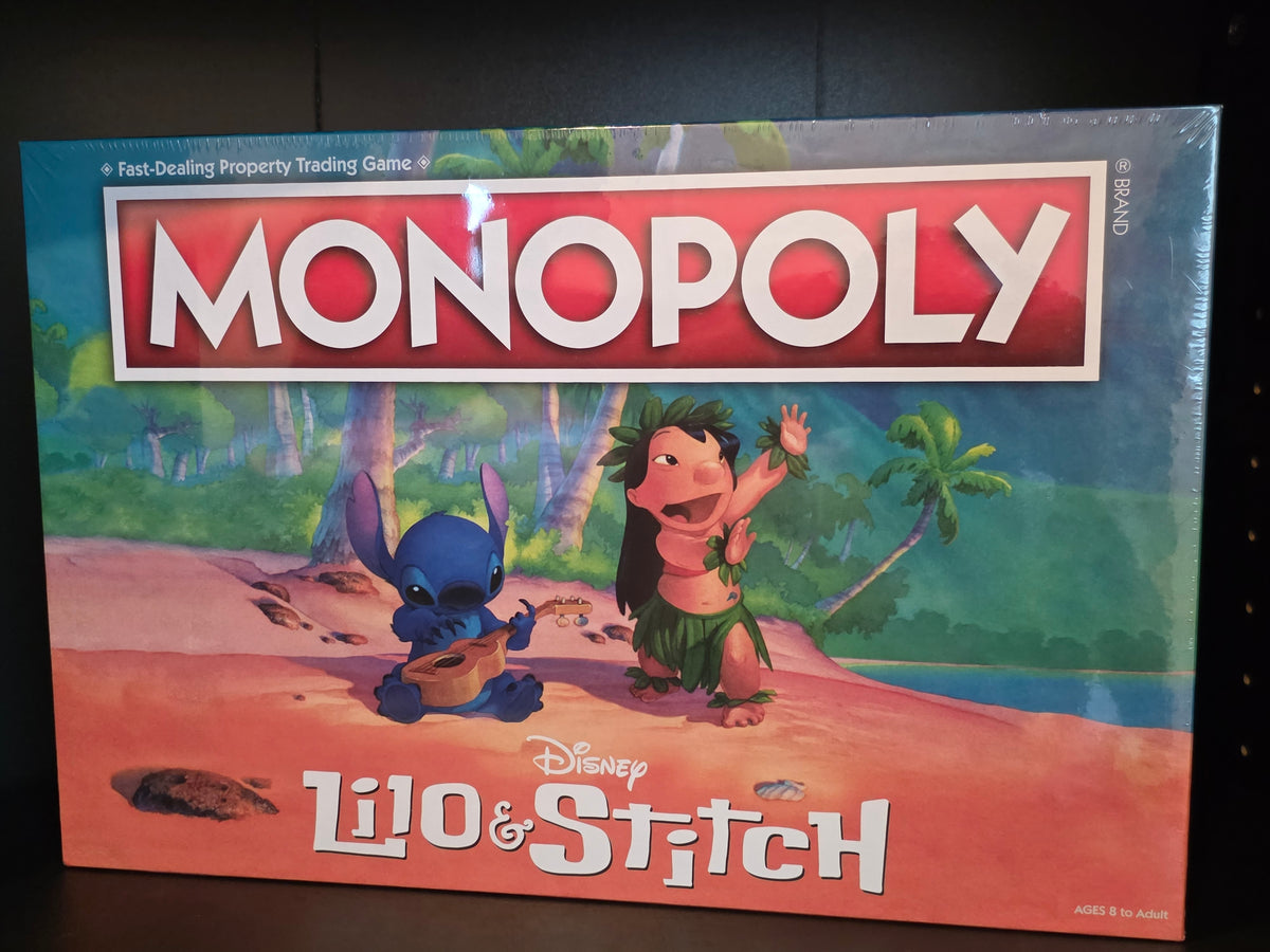 Lilo & Stitch Monopoly Board Game - Hasbro Disney - NEW