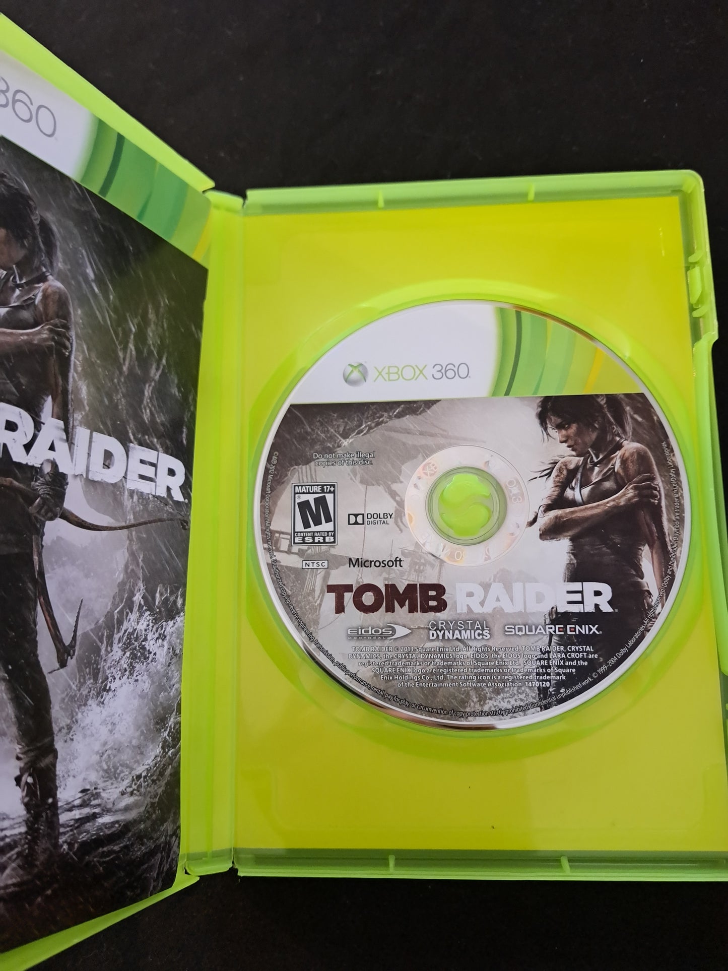 Tomb Raider (Microsoft Xbox 360, 2013) CIB