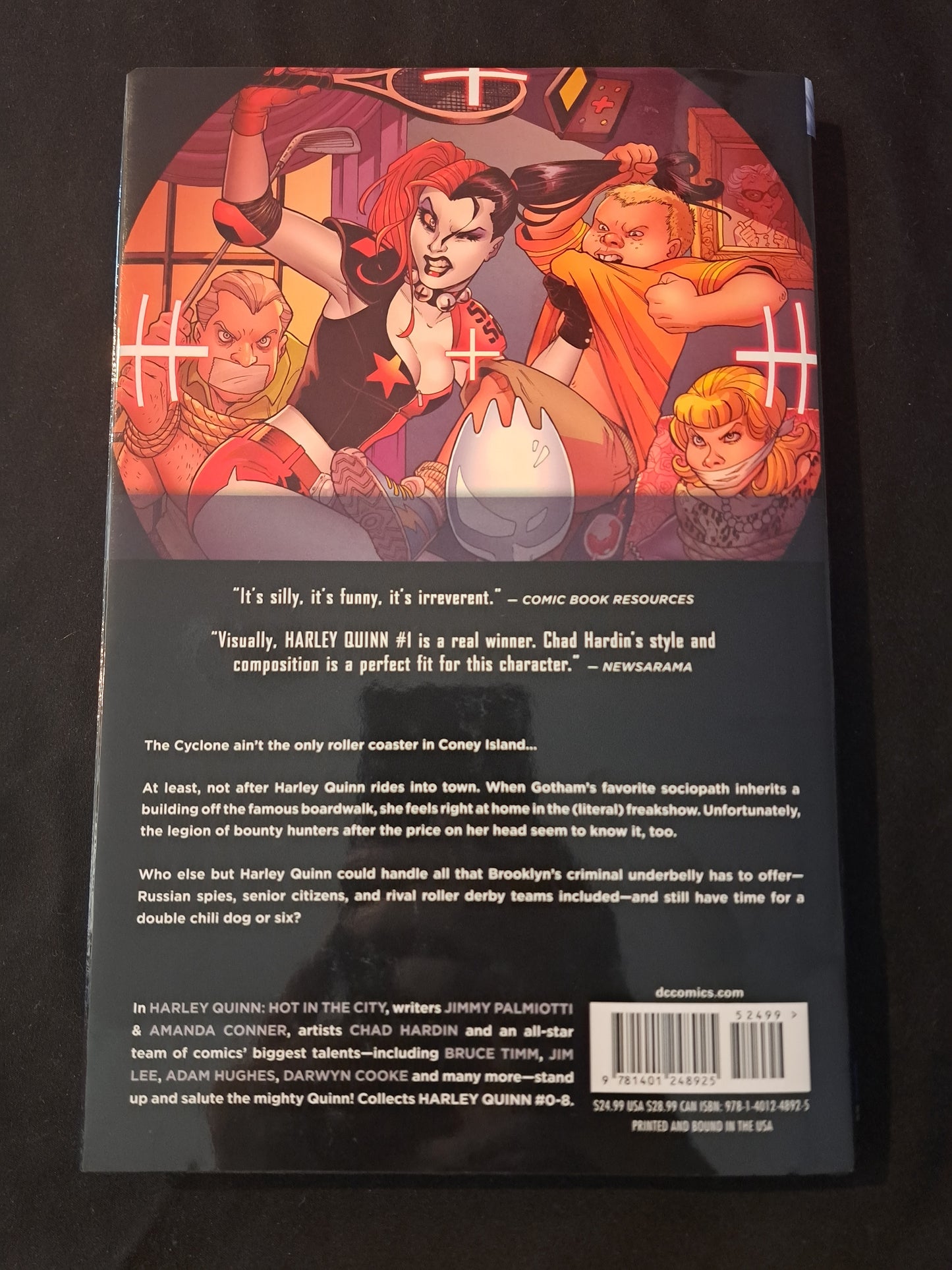 DC Comics Harley Quinn The New 52! Vol.1 Hot in the City Hardcover (136) #512