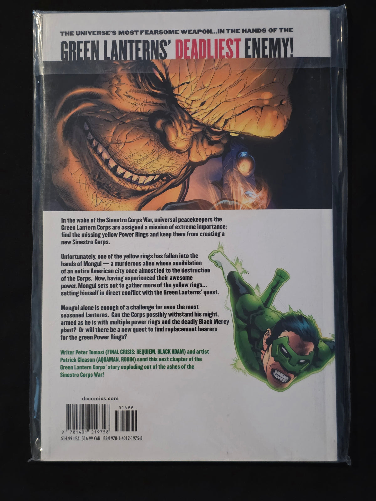 Green Lantern Corps Ring Quest TPB 2008 First Printing