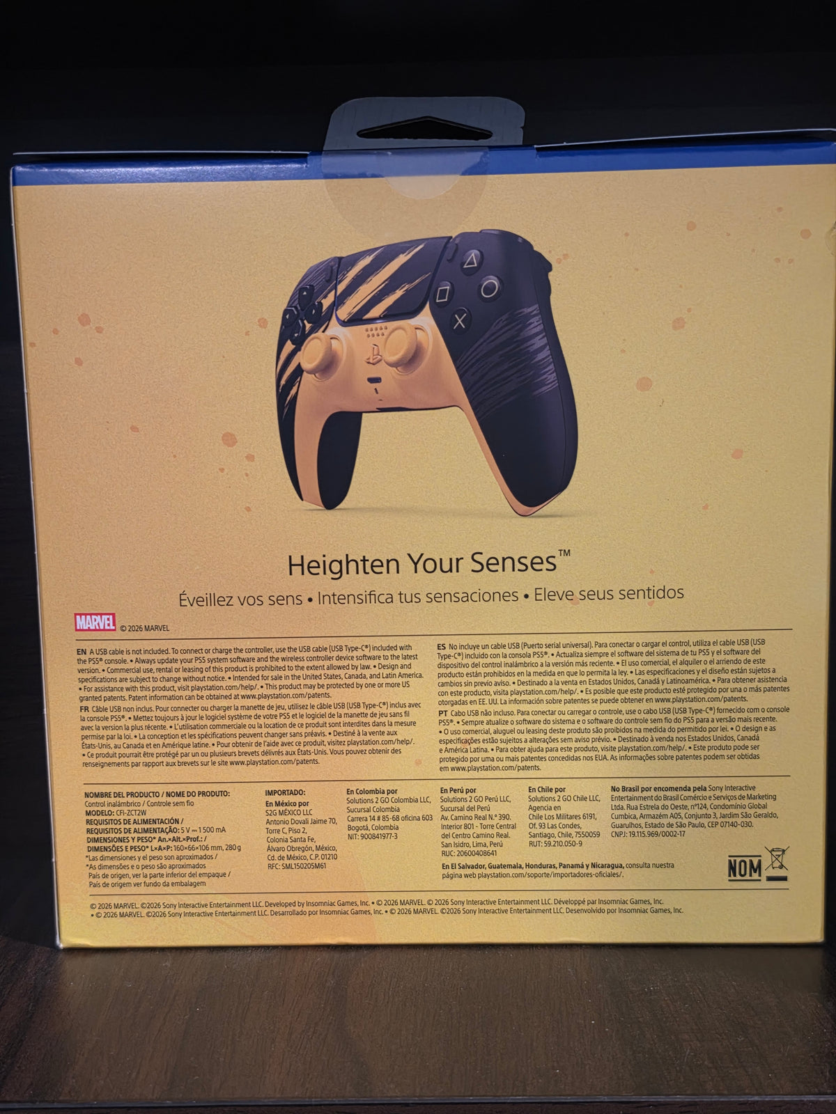 Sony DualSense Wireless Controller Limited Edition Marvel Wolverine PS5/PC/Mac