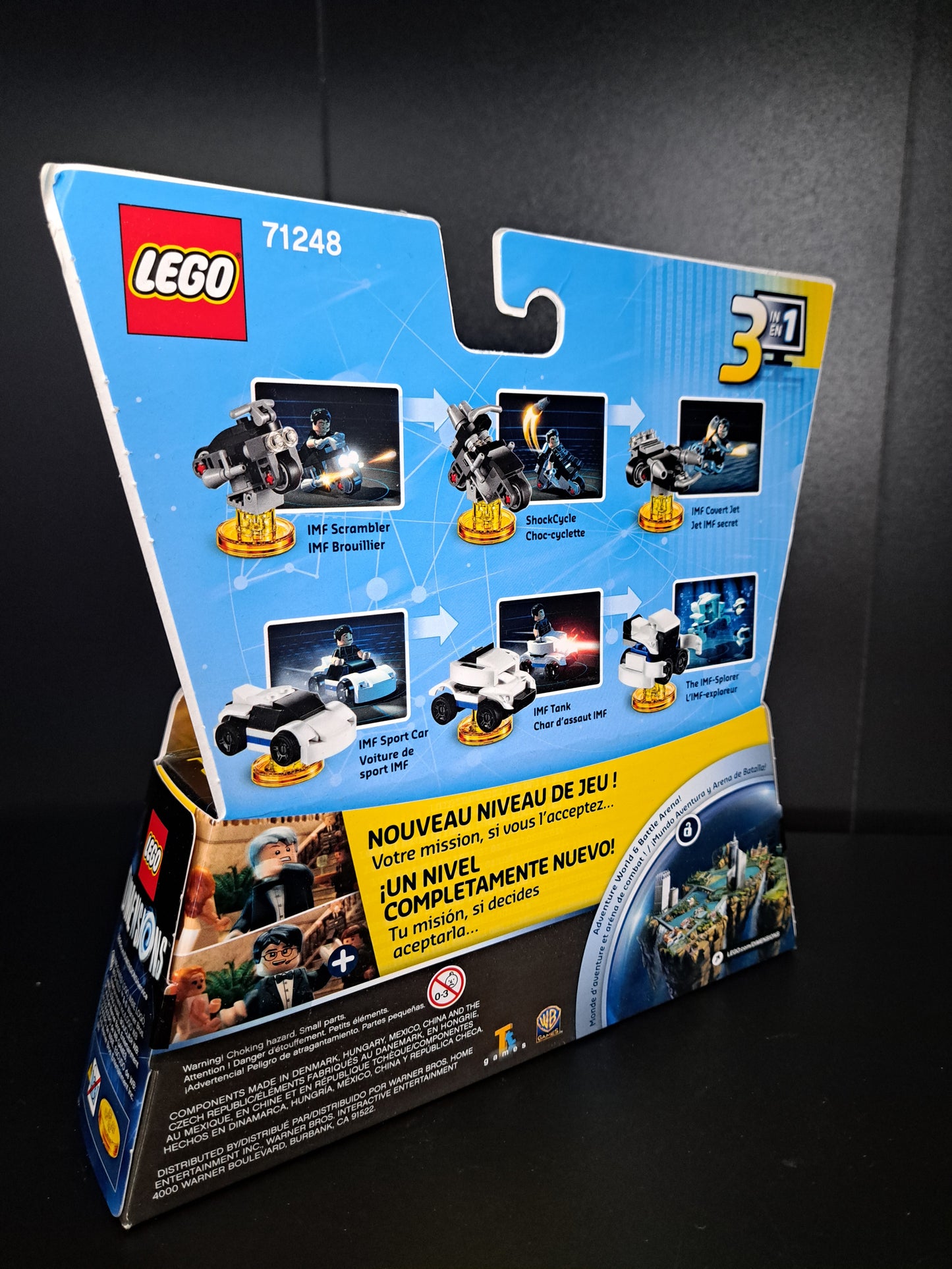 LEGO DIMENSIONS #71248 MISSION IMPOSSIBLE LEVEL PACK MINIFIGURE RETIRED NEW