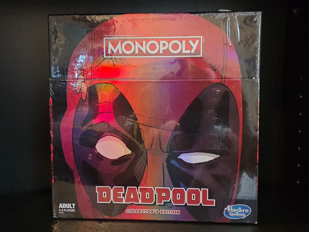 Hasbro Gaming Monopoly Deadpool Collector's Edition NEW