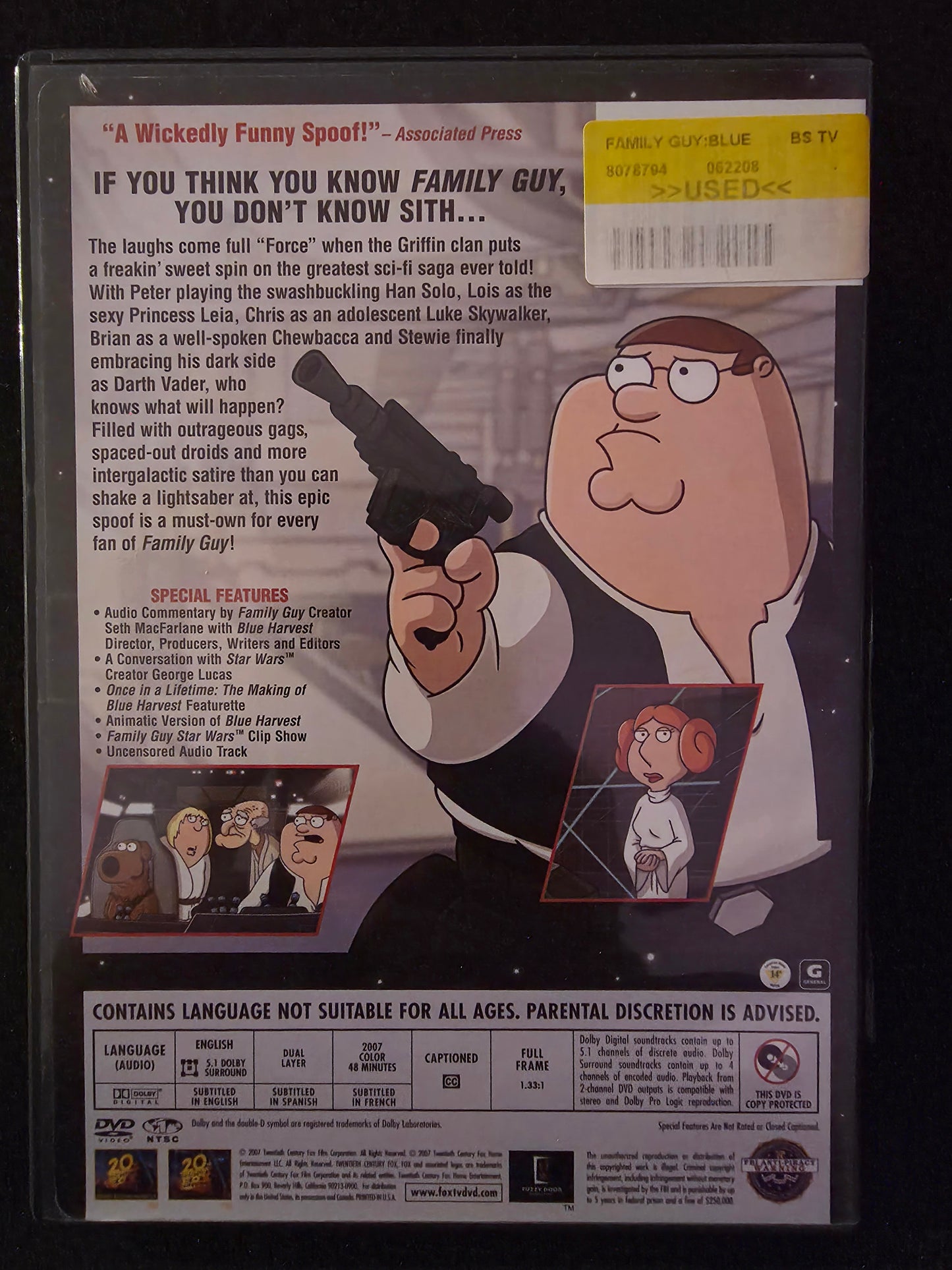 Family Guy Blue Harvest (DVD)