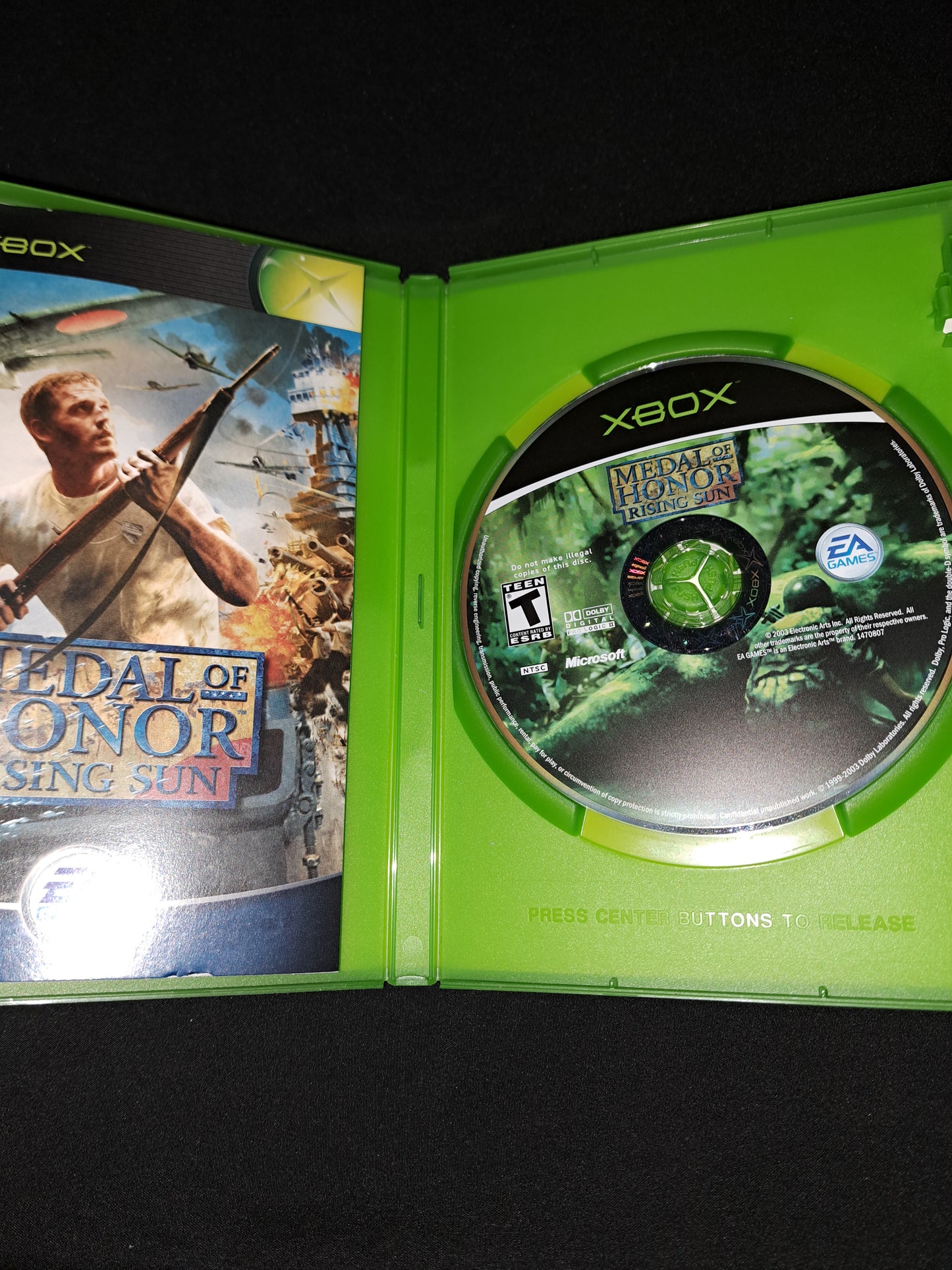 Medal of Honor: Rising Sun (Microsoft Xbox, 2003) CIB