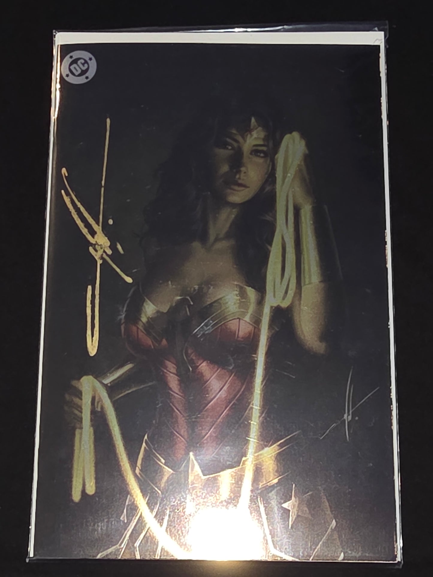 Wonder Woman #25 – Carla Cohen NYCC Exclusive Foil Virgin SIGNED