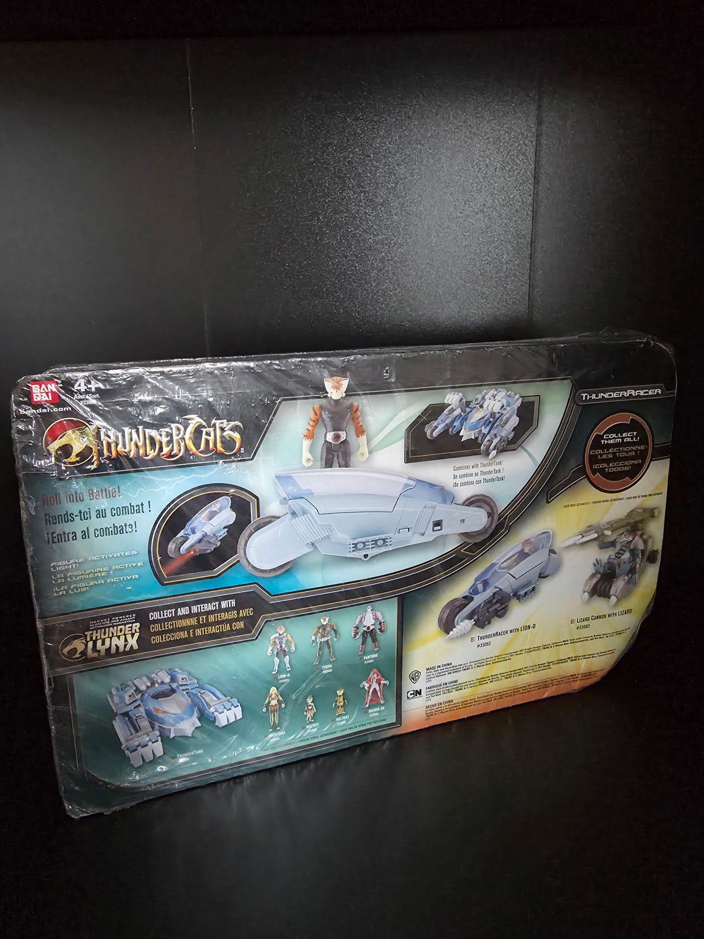 Bandai Thundercats ThunderRacer Tygra 3.75 Inch Action Figure RARE